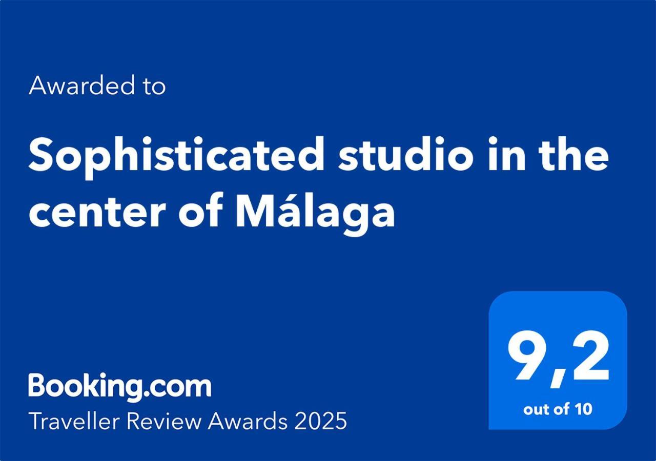 Sophisticated Studio In The Center Of Málaga Exteriör bild